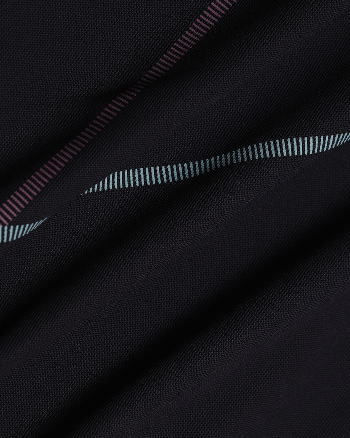 TechPro Polo Black Printed T-Shirt - Techno