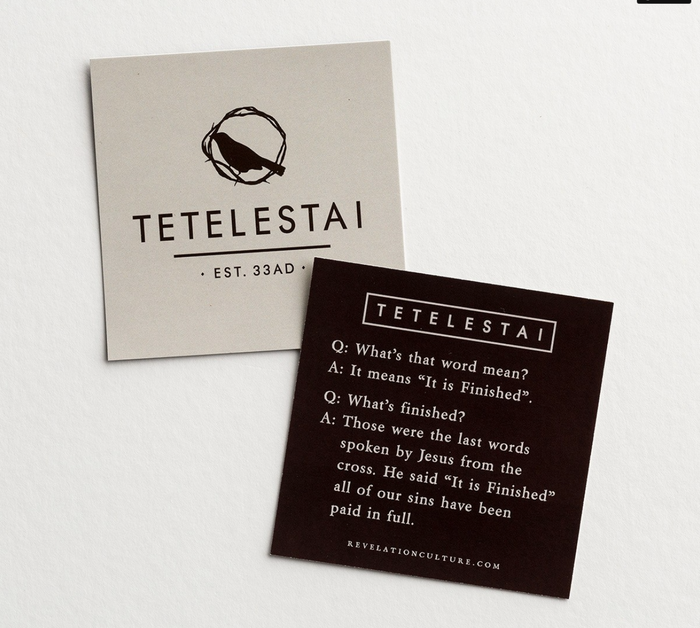 "TETELESTAI | 33AD" Bracelets - Gospel Sharing Wristband