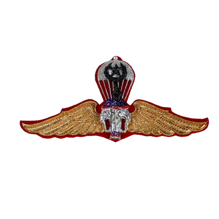 Thai Army Master Parachute Wings Badge - Army & Outdoors - Flags, Badges & Insignia