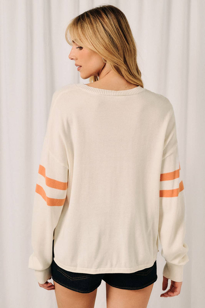 The Dachshund Yoga Club Intarsia Knit Sweater