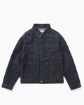TRUCKER BLOUSON COTTON 13.5oz DENIM OW Indigo