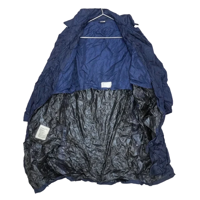 US Air Force Blue Raincoat - 44L, Xlarge - US Air Force Surplus - Rain Jackets
