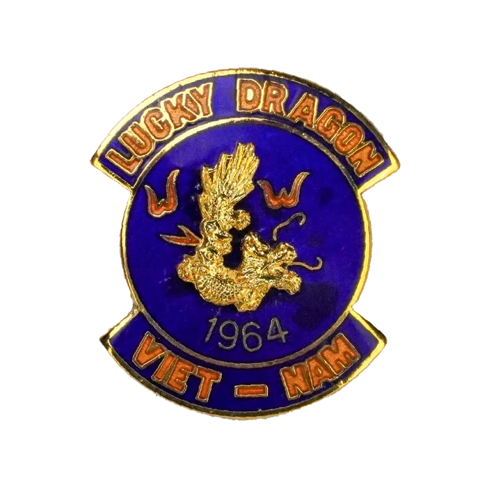 US Air Force "Lucky Dragon" U-2 Reconnaissance Mission in Vietnam Pin - Army & Outdoors - Flags, Badges & Insignia