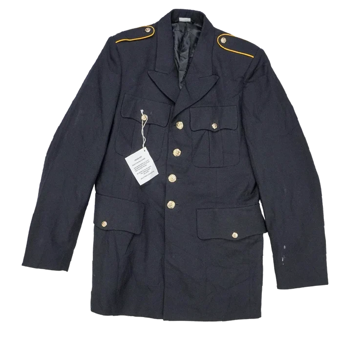 US Army Blue Service Dress Jacket - 38L, Small - US Army Surplus - Dress Jackets