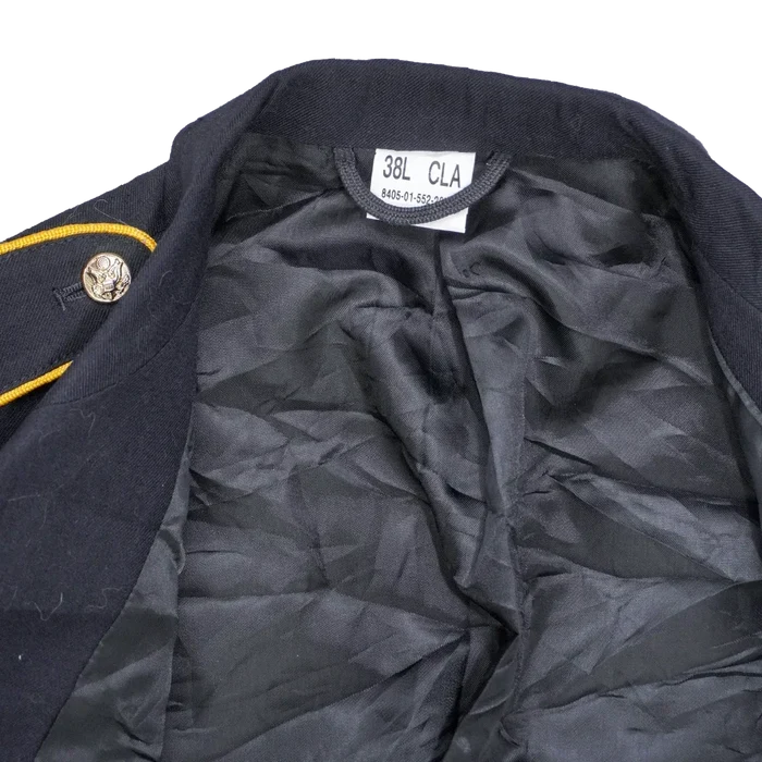 US Army Blue Service Dress Jacket - 38L, Small - US Army Surplus - Dress Jackets