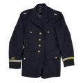 US Army Officers Black Service Dress Jacket - 39S, Medium - US Army Surplus - Dress Jackets