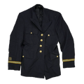 US Army Officers Black Service Dress Jacket - 40S, Medium - US Army Surplus - Dress Jackets