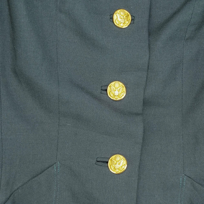 US Army Women's Green Service Dress Jacket - 12R, Medium - US Army Surplus - Dress Jackets