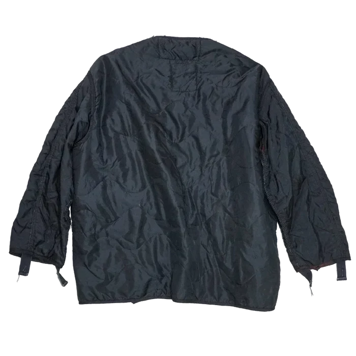 US Made Black M65 Field Jacket Liner - Large - Army & Outdoors - Jacket Liner