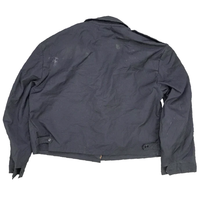 USGI 80s Black Windbreaker Jacket - 48L, 2XLarge - US Army Surplus - Field Jackets