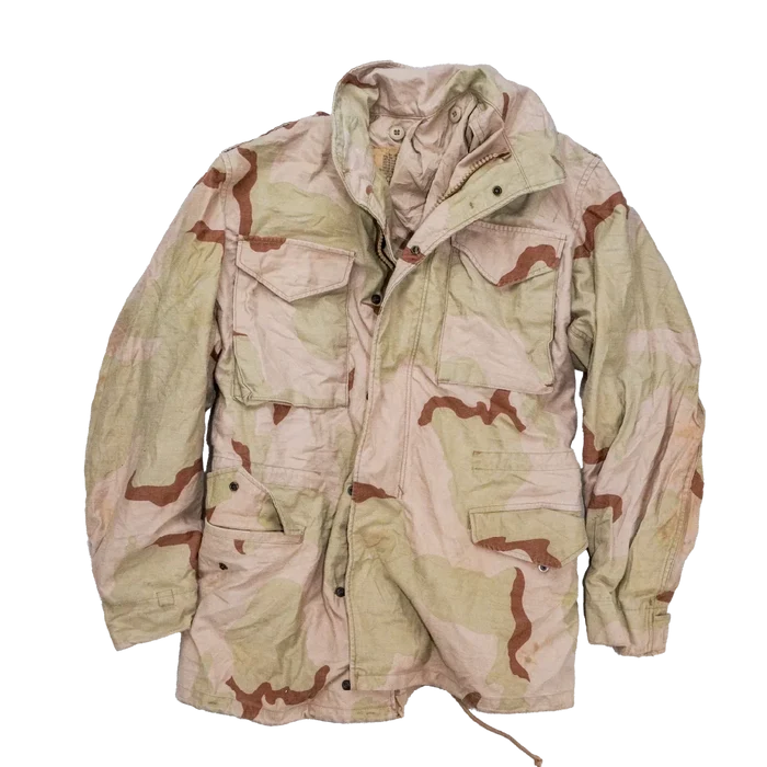USGI M65 3 Colour Desert Jacket - Small Long - US Army Surplus - Field Jackets