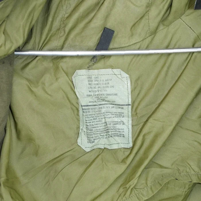 USGI Woodland Gpre-Tex Jacket - Large Long - US Army Surplus - Rain Jackets