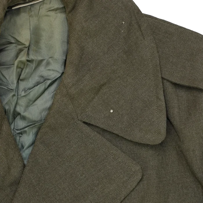 USMC Olive Wool Overcoat - 36R, Small - USMC Surplus - Great Coats