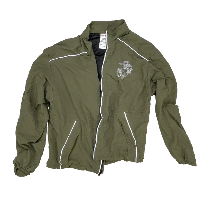 USMC PT Tracksuit Jacket - Large Short - USMC Surplus - Track Tops