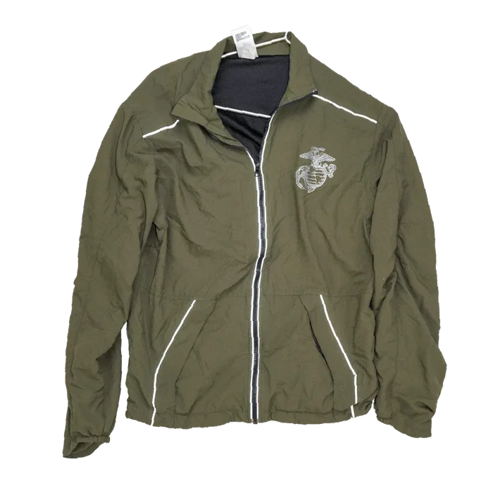 USMC PT Tracksuit Jacket - Small Long - USMC Surplus - Track Pants