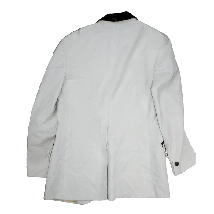 Vintage Lord West White Tuxedo Jacket - 40R, Medium - Army & Outdoors - Dress Jackets