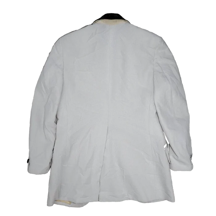 Vintage White Tuxedo Jacket - 37R, Small - Army & Outdoors - Dress Jackets