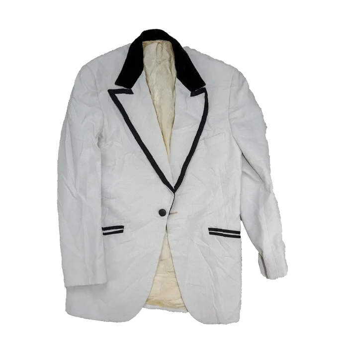 Vintage White Tuxedo Jacket - 40R, Medium - Army & Outdoors - Dress Jackets