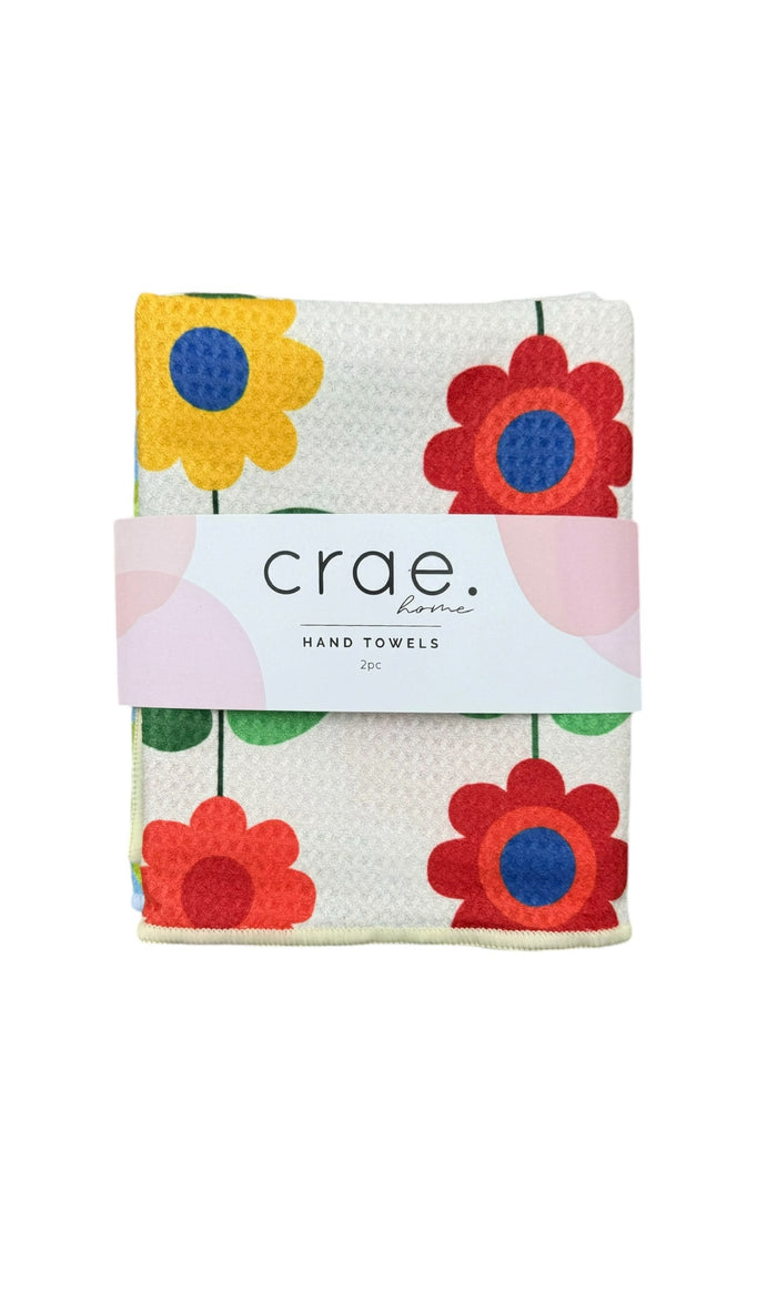 VW/Ziggy: 2 Double Sided-Hand Towels