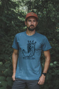 WEST COAST TRAIL - Unisex Eco Tee - Heather Teal