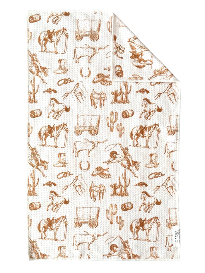 Western: Double-Sided Hand Towel