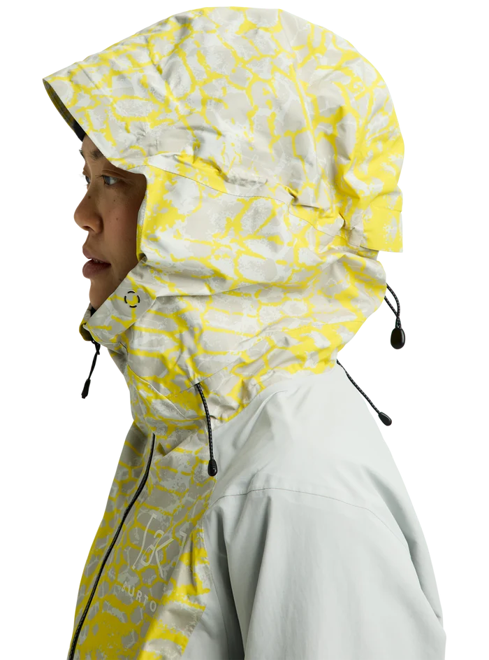 Product image of Women's Burton [ak] Kimmy GORE-TEX 2L Anorak Jacket[Variant:Atomic Shatter / Gray Cloud]