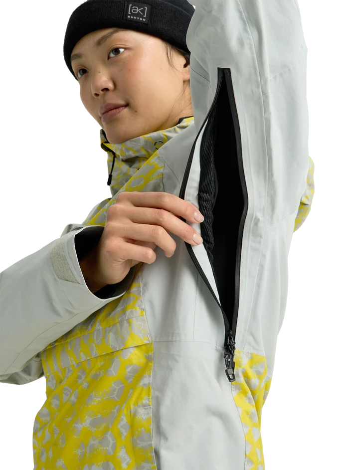 Product image of Women's Burton [ak] Kimmy GORE-TEX 2L Anorak Jacket[Variant:Atomic Shatter / Gray Cloud]