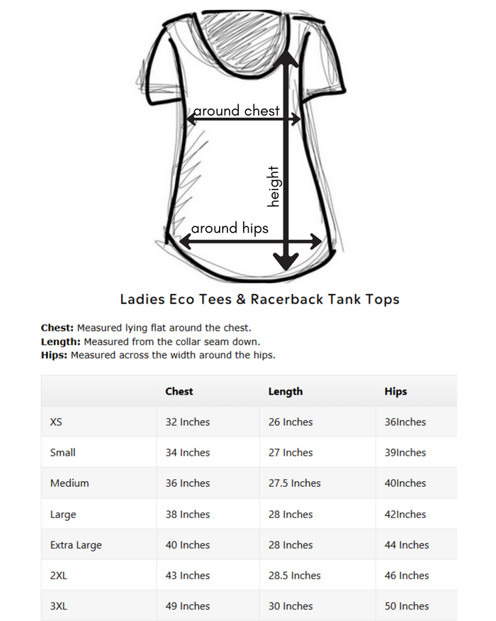 Women's Eco Tee - Blank Apparel - Heather Brown
