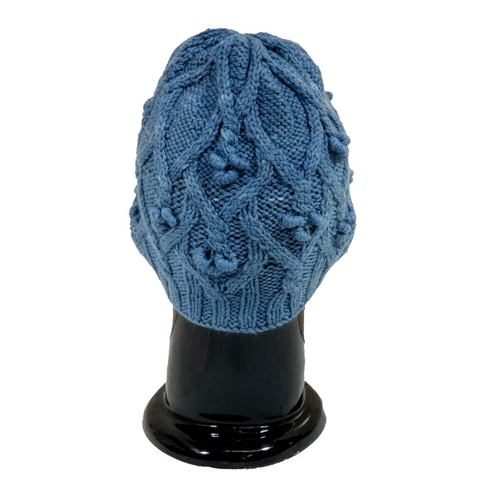 Wool Cap | Unisex | 100% Wool | Bio-indigo