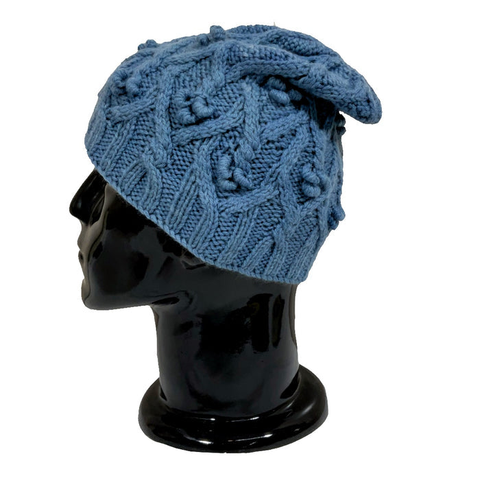 Wool Cap | Unisex | 100% Wool | Bio-indigo