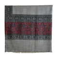 Woolen Stoles & Shawls | Grey & Multi | 100x200 CM |