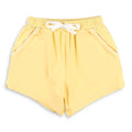 Yellow Knit Shrimp Shorts