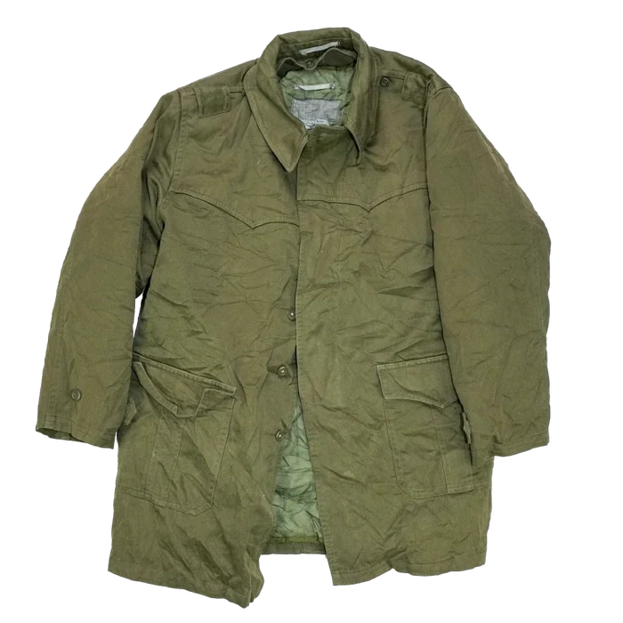 Yugoslavian JNA Olive Parka with Liner - Large - Yugoslavian Army Surplus - Parkas
