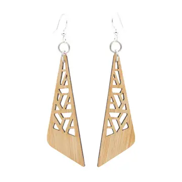 Zetangle Bamboo Earrings